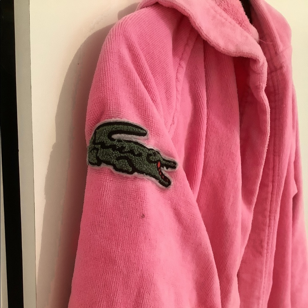 Lacoste Pink Bathrobe